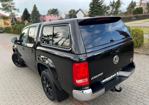 Volkswagen Amarok cena 92900 przebieg: 170523, rok produkcji 2016 z Elbląg małe 466